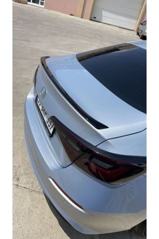 Honda Civic Fe1 Bagaj Üstü Spoiler Piano Black 2021 Sonrası
