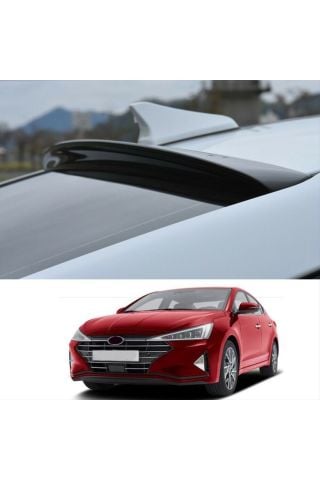 Hyundai Elantra Cam Üstü Spoiler Piano Black 2021 Sonrası