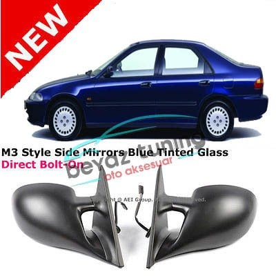 Honda Civic Dış Dikiz Aynası M3 Tip 4 Kapı Elektrikli 1992-1996