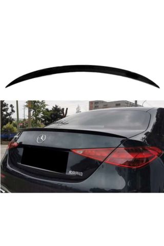 Mercedes W206 Bagaj Üstü Spoiler Piano Black 2020 Sonrası