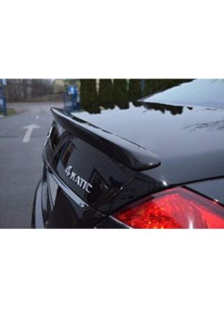 Mercedes W221  S Serisi Bagaj Üstü Piano Black  Spoiler Kanat 2005-2013