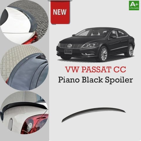 Vw Passat Cc Bagaj Üstü Spoiler Piano Black 2015 Sonrası