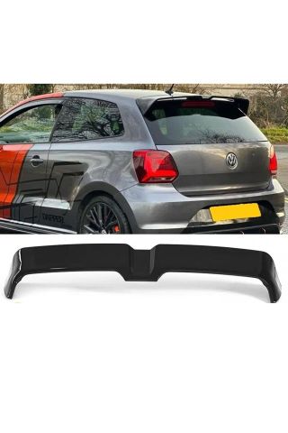 Vw Polo 6R 6C Bagaj Üstü Spoiler Oettinger Piano Black 2009-2019