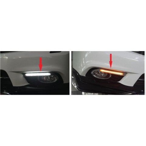 Honda Civic FB7 Ledli Sis Farı Çerçevesi Oem Tip