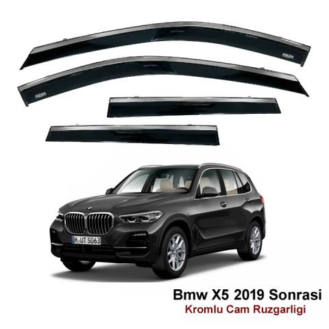 Bmw X5  Kromlu Cam Rüzgarlığı Niken 2019 Sonrası