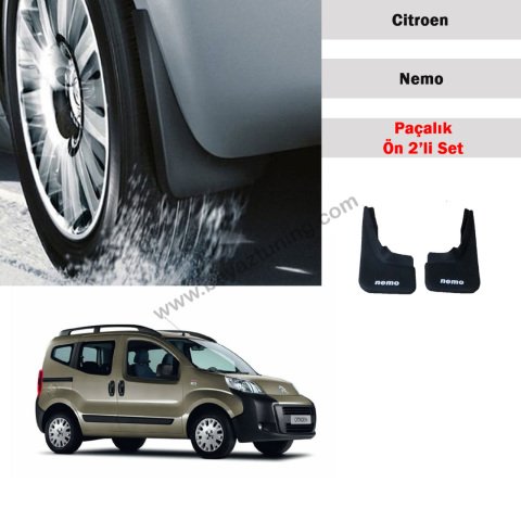 Citroen Nemo Paçalık Tozluk Çamurluk Ön Set