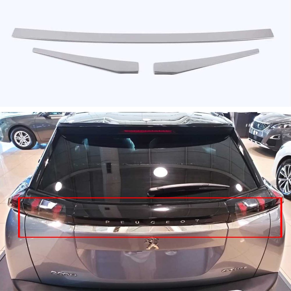 Peugeot 2008 Bagaj Üst Kromu Nikelajı 2020-2021