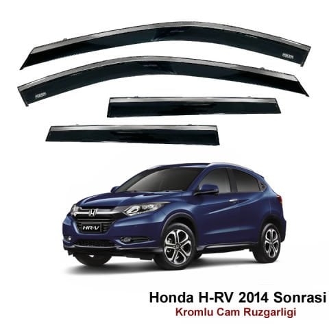 Honda H-RV  Kromlu Cam Rüzgarlığı Niken 2014 Sonrası