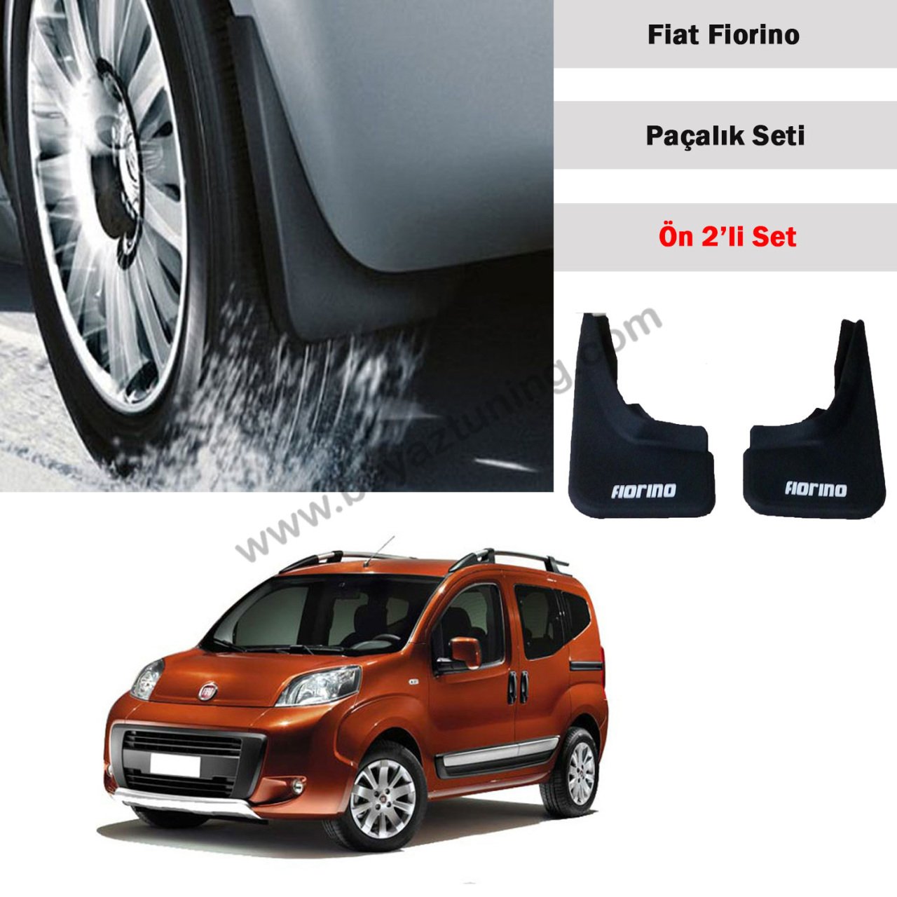 Fiat Fiorino Paçalık Tozluk Çamurluk Ön Set