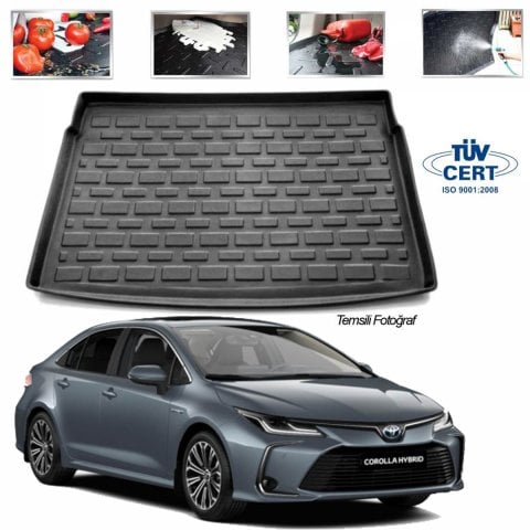 Toyota Corolla Hybrid Bagaj Havuzu Paspası 2019-2020