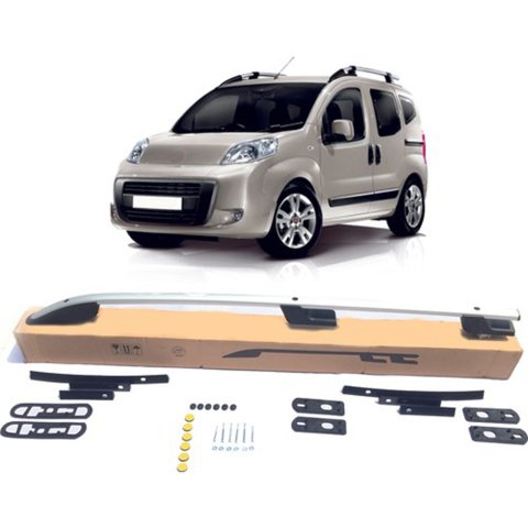 Citroen Nemo Üst Port Bagaj Tavan Çıtası Gri Yeni Model Lüks Tip