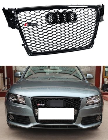 Audi A4 Ön Panjur Izgara RS4 Model 2008-2011 b8