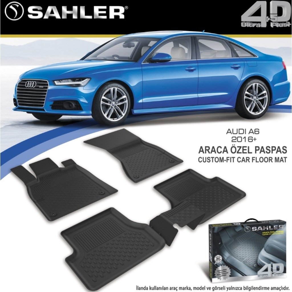 Audi A6 Havuzlu Paspas 4,5D Sahler 2016 Sonrası