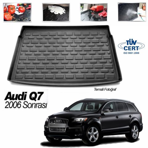 Audi Q7 Bagaj Havuzu Paspası 2006-2015