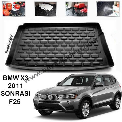 Bmw X3 F25 Bagaj Havuzu Paspası 2011 Sonrası