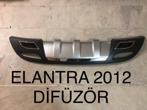 Hyundai Elantra Difüzör Arka Tampon Plastik 2010-2013