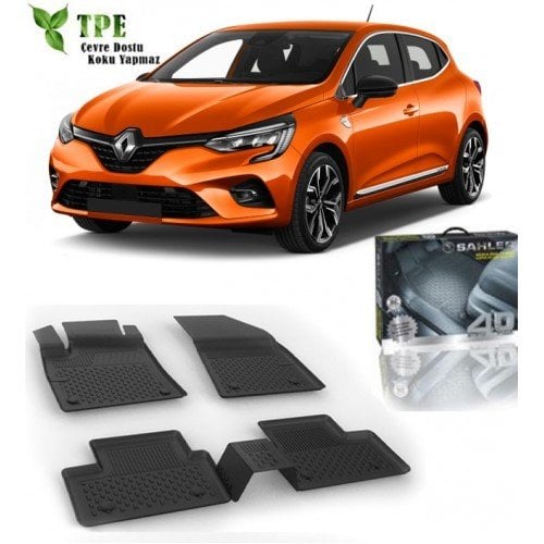 Renault Clio 5 Havuzlu Paspas 4,5D Sahler 2019 Sonrası