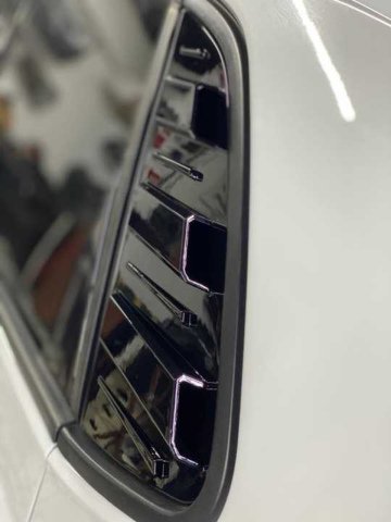 Volkswagen Polo MK6 Kelebek Cam Kaplama Vizörü Parlak Siyah 2017+