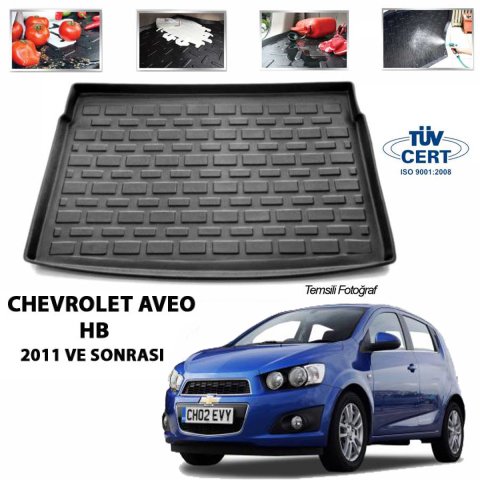 Chevrolet Aveo Bagaj Havuzu Paspas HB 2011 Sonrası