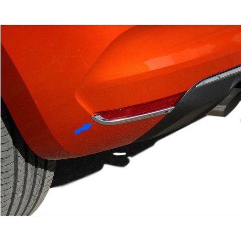 Renault Clio 5 Arka Reflektör Çerçevesi Kromu Nikelajı Set