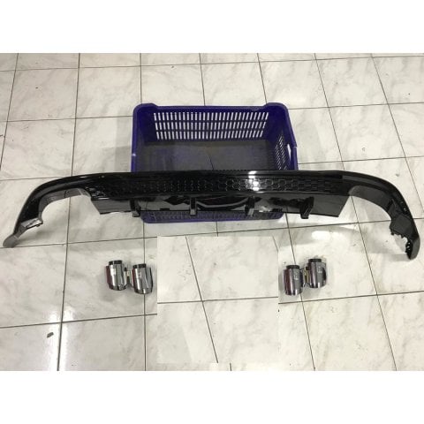 Volkswagen Golf 7.5 Arka Tampon Difüzör Gti Çift Çıkış 2017-