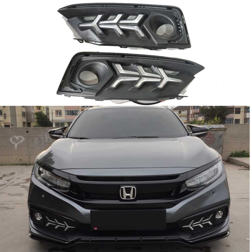 Honda Civic Fc5 Ön Sis Gündüz Farı Ledli Uçak Model 2021-2022