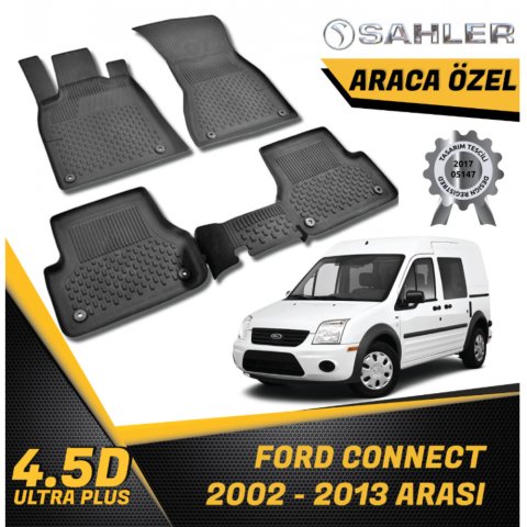 Ford Connect Havuzlu Paspas 4,5D Sahler 2002-2013 Arası