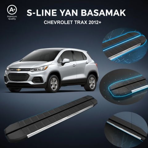 Chevrolet Trax  S-Line Premium Krom Yan Basamak   2012 Sonrası