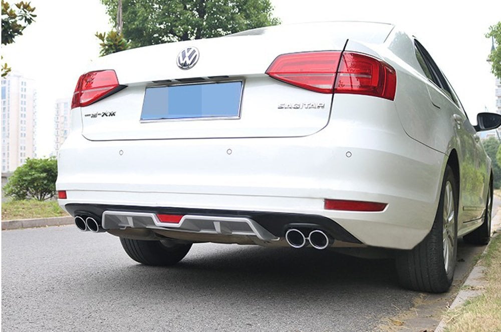 Volkswagen Jetta Difüzör Arka Tampon Turbo Egzoz Çıkışlı 2015-