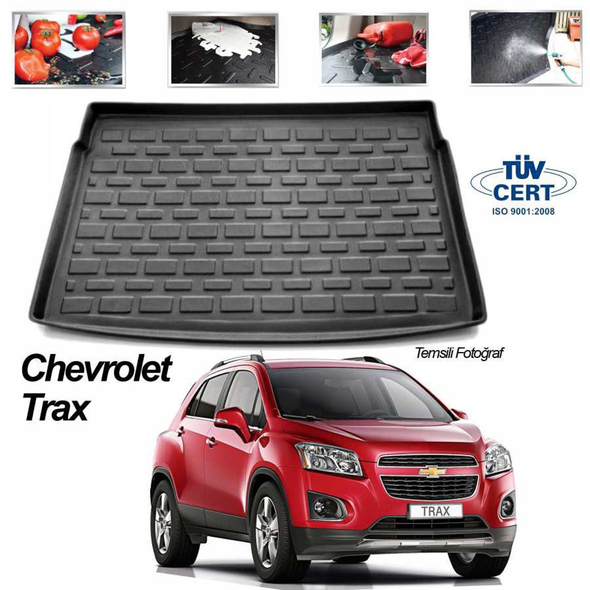 Chevrolet Trax Bagaj Havuzu Paspası