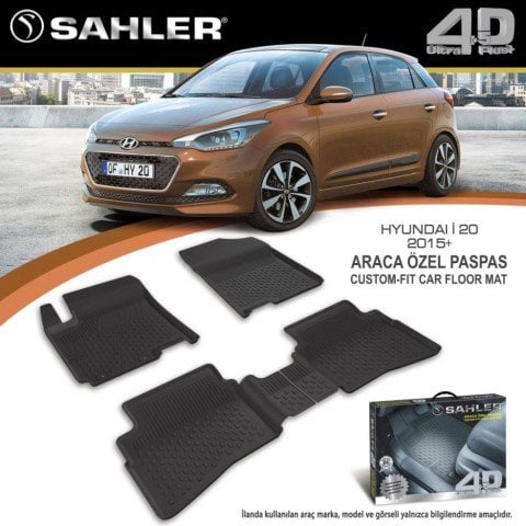 Hyundai i20 Havuzlu Paspas 4,5D Sahler 2015 Sonrası