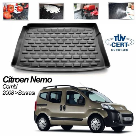 Citroen Nemo Bagaj Havuzu Paspası