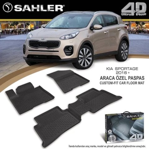 Kia Sportage Havuzlu Paspas 4,5D Sahler 2016 Sonrası