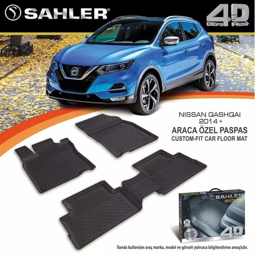 Nissan Qashqai Havuzlu Paspas 4,5D Sahler