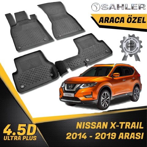 Nissan X-Trail Havuzlu Paspas 4,5D Sahler