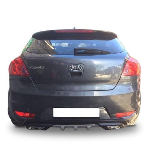 Kia Ceed Difüzör Arka Tampon Çift Egzoz Çıkışlı