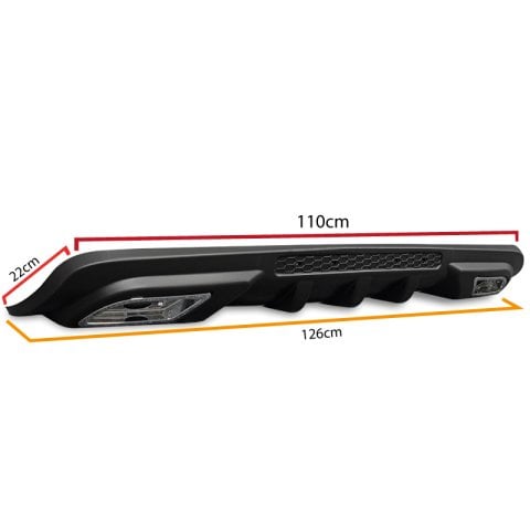 Kia Ceed Difüzör Arka Tampon Çift Egzoz Çıkışlı