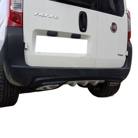 Fiat Fiorino Difüzör Arka Tampon Çift Egzoz Çıkışlı