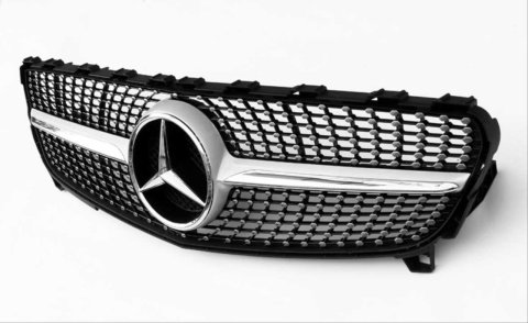 Mercedes W176 A Serisi Diamond Ön Panjur Izgara 2016-2018 Arası