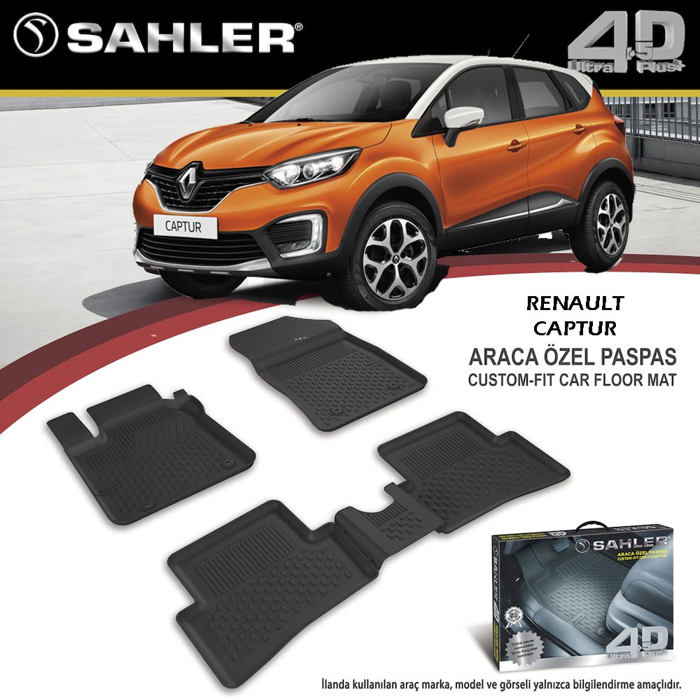 Renault Captur Havuzlu Paspas 4,5D Sahler