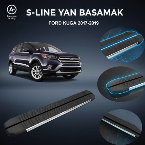 Ford Kuga S-Line Premium Krom Yan Basamak  2017-2019