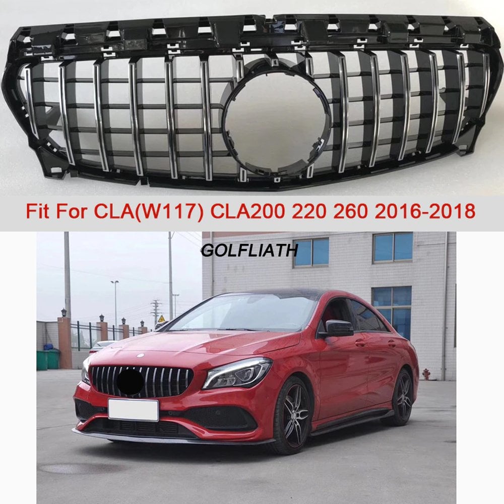 Mercedes W117 CLA GTR Ön Panjur Izgara 2016-2018 Makyajlı