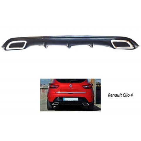 Renault Clio 4 Difüzör Arka Tampon Piano Black