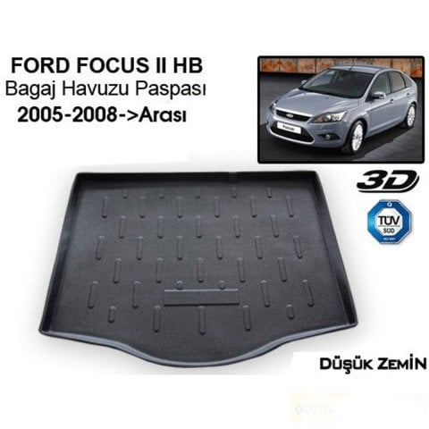 Ford Focus 2 HB Bagaj Havuzu Paspası 2005-2008