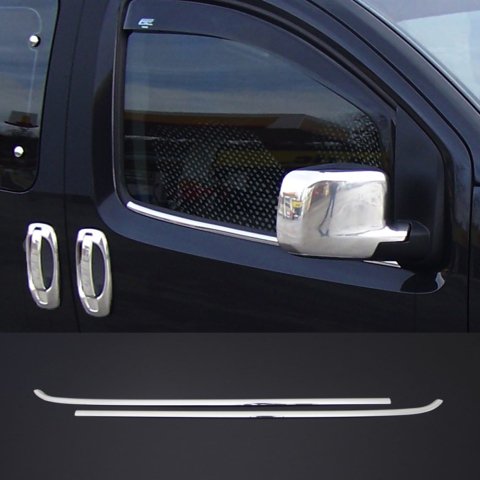 Peugeot Bipper Cam Çıtası Kromu Nikelajı 2007-
