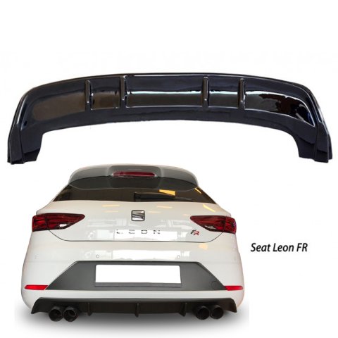 Seat Leon Difüzör Arka Tampon Piano Black