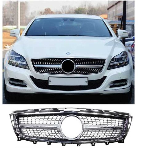 Mercedes W218 CLS Diamond Ön Panjur Izgara 2011-2015 Arası