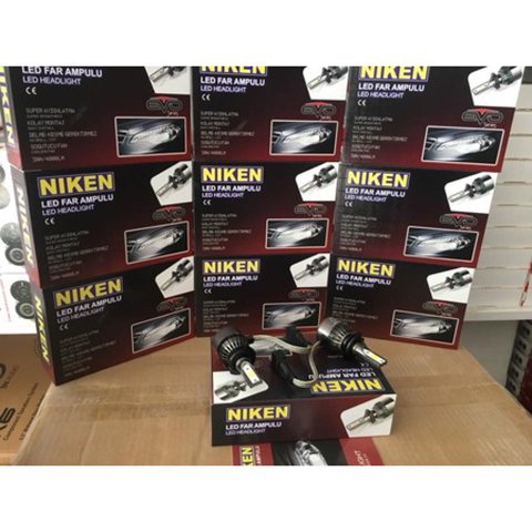 H4 Led Xenon Far Ampulü Yeni Nesil Evo Niken