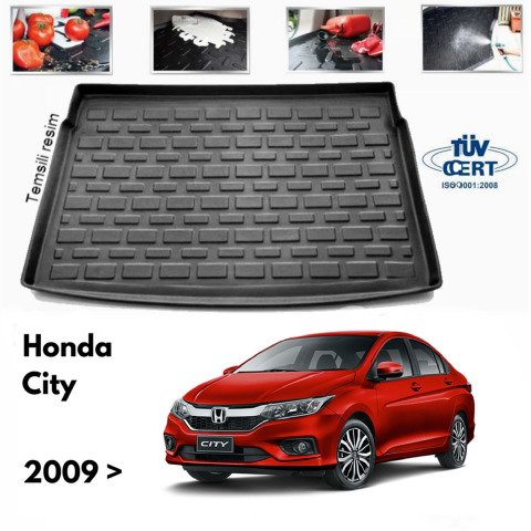 Honda City Bagaj Havuzu Paspası 2009 Sonrası