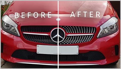 Mercedes W117 CLA Diamond Amg Ön Panjur Izgara Seti 2013-2015 Arası
